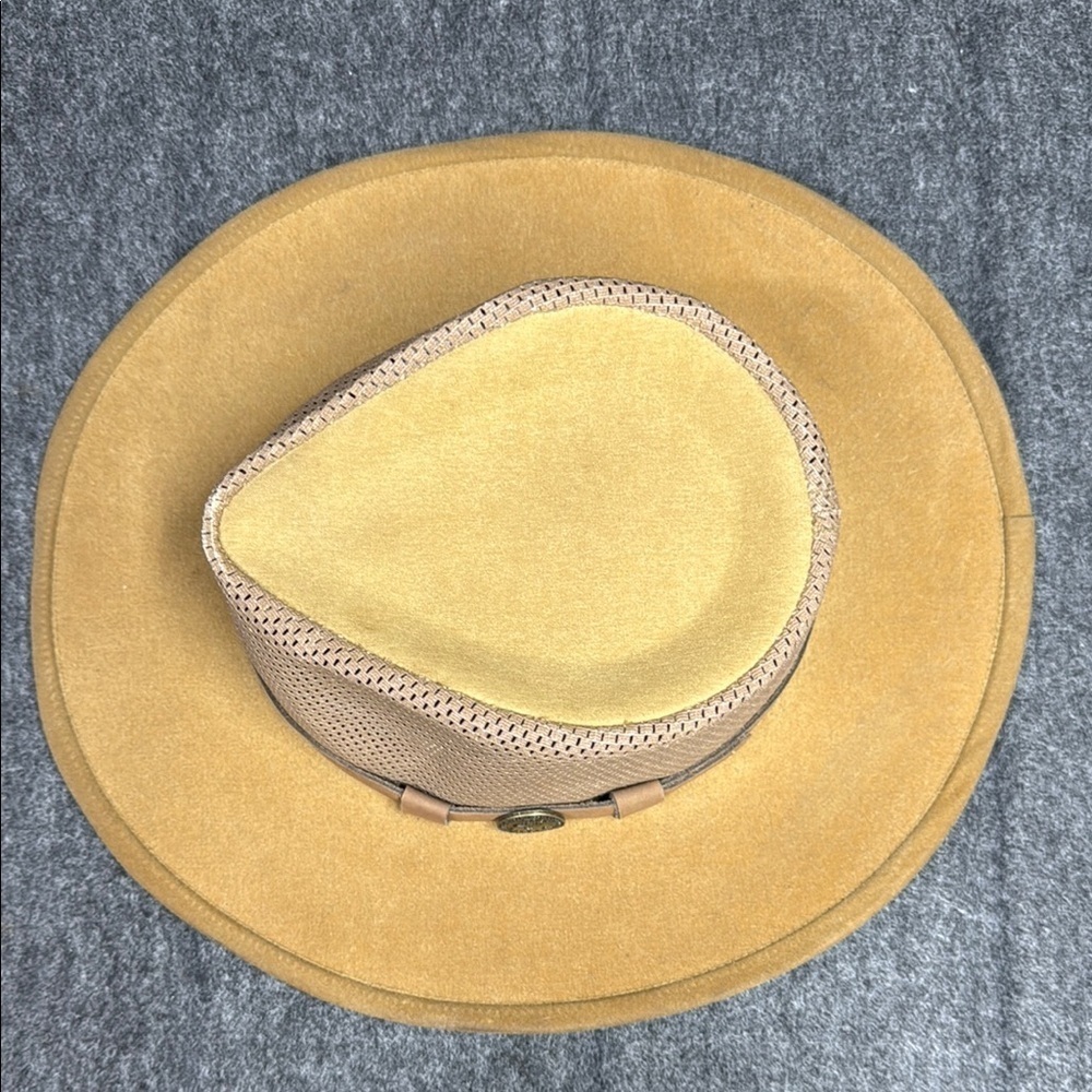 Outback Tan Fedora Hat - Picture 5 of 11